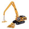 KDW 625010 Die-Cast Wheel Excavator Heavy Construction Vehicle Model