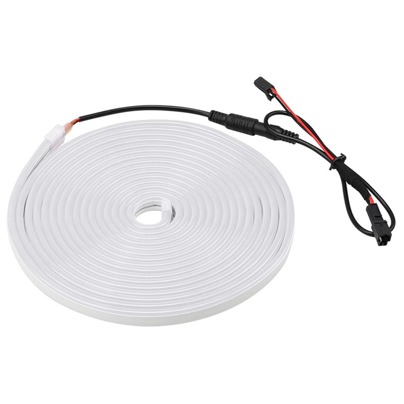 For Tesla Model 3 Highland Trunk LED Rubber Lamps Flexible Silicone Strip Light Car Interior Light