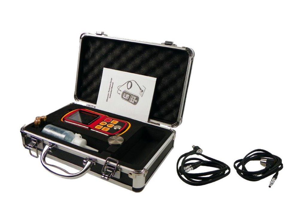 AUT720 Portable Digital Ultrasonic Thickness Gauge Wall Meter Testing Instruments with Durable Metal and Plastic Materials