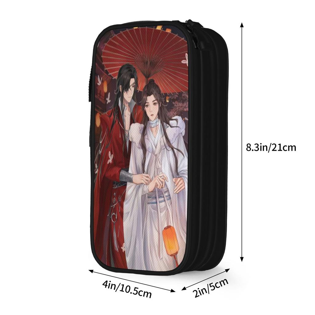 Heaven Official's Blessing Pencil Case Fun Pen Box Bag Student Big Capacity School Supplies Gifts Pencilcases