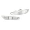 2pcs Side Marker Turn Signal Lights No Bulb for E90 E91 E92 E93 3 Series 2006-2011 (White)