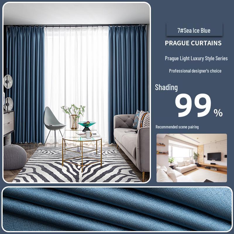 Full Blackout Beni Prague Curtains for Home, Hotel, Living Room, Bedroom - Retail & Home Improvement