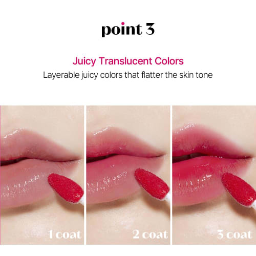 ETUDE [Etude Official] Glow Fixing Tint Movement/Lip Tint/Lipstick/Glossy Finish/High Moisturizing / 3.8g / Clione Lip