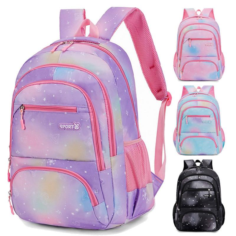 School Breathable Oxford Backpack 16in Laptop Compartment Bag For Teens Gift