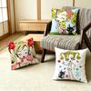HHappy Berry Kouda Mikako Cartoon Pillow Case Pattern Printed Pillowcase For Living Room Sofa Cushion Cover