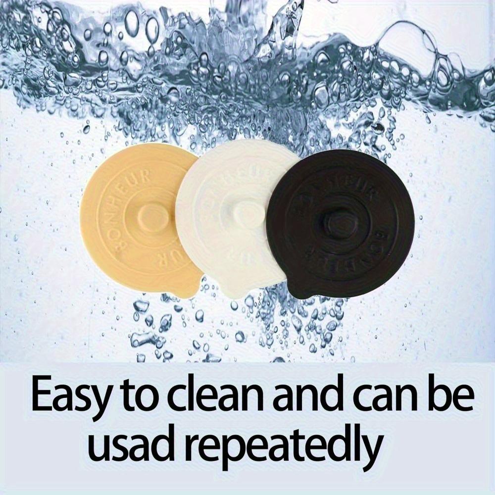 [Food Grade Silicone Cup Lids] 3pcs Food Grade Silicone Cup Lids - Airtight and Leakproof, Insect - Proof and Dustproof Design, Fit Most Cups