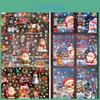 Christmas Window Decals Pvc Snowflake Stickers For Holiday Home Decor