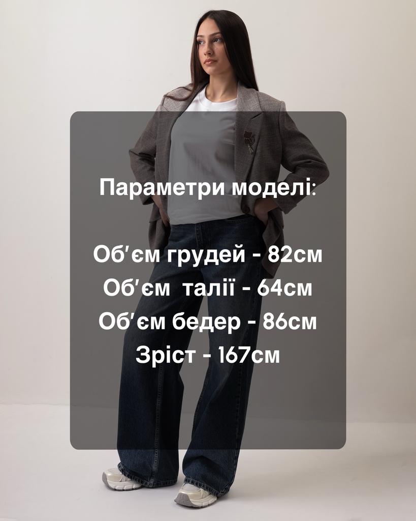 Пиджак женский PIZARA 7174 36 серо-коричневый