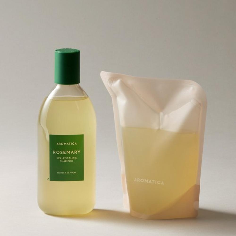 

Aromatica Rosemary Scalp Scaling Shampoo 400мл + Рефилл 500мл