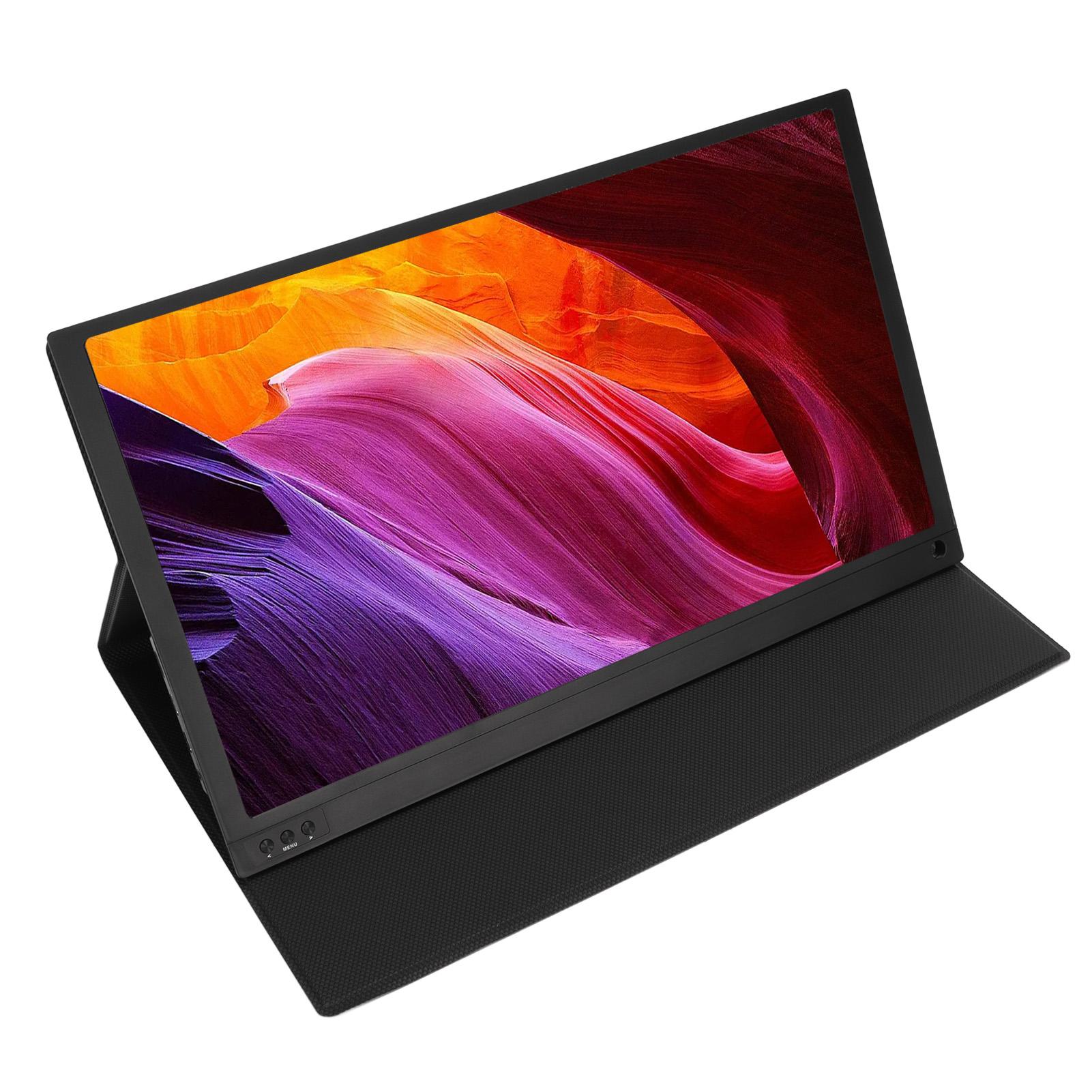 

15,6-дюймовый портативный монитор 1080P IPS Full View USB портативный монитор для ноутбука ПК мобильного телефона игры