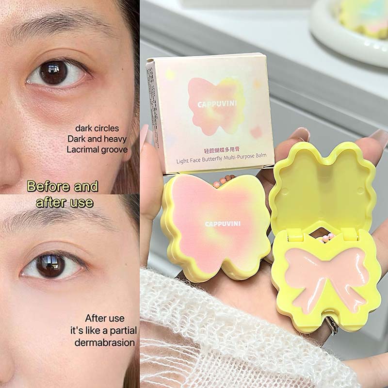 

Многоцелевые румяна для лица Cappuvini Light Butterfly