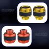 2Pcs Motorcycle Front Fork Cup Alloy Front Wheel Crash Protector Anti-fall Frame