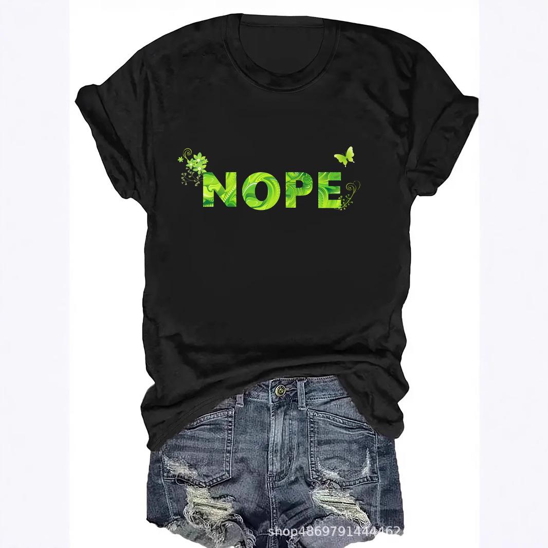 

Women s Fashion Round Neck T-Shirt for Cross-Border Trade Medium