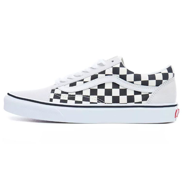 

Кроссовки унисекс в клетку Vans Old Skool Белый Черный VN0A38G127K