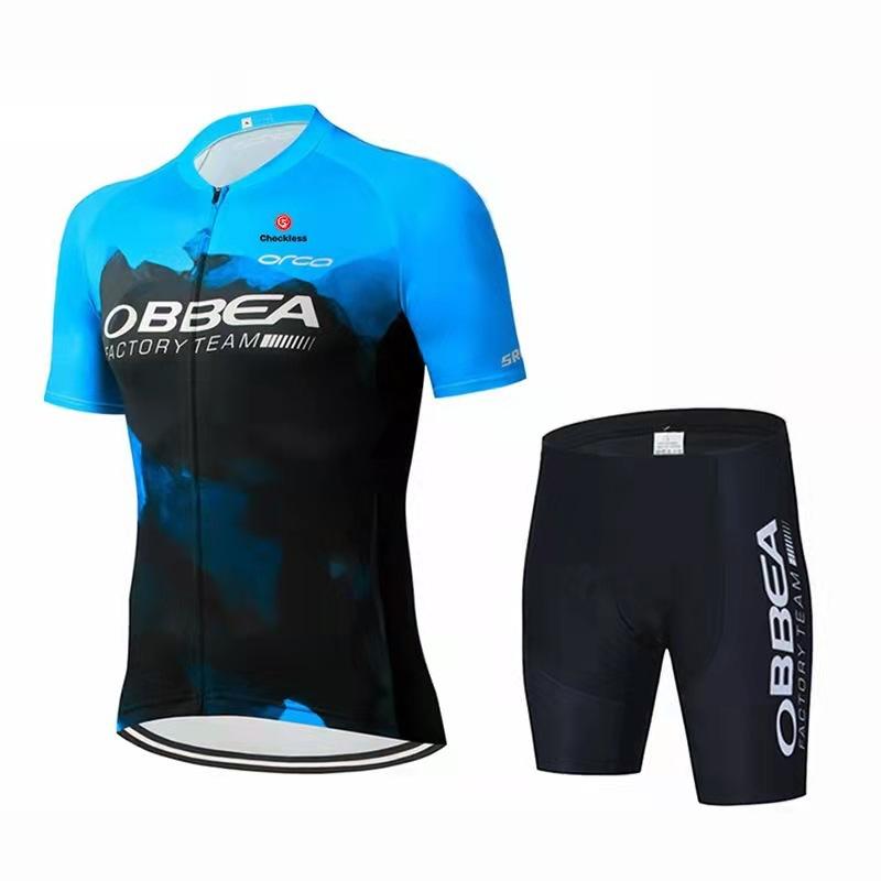 Fashion Tour De France Team Edition Quick-drying Cycling Suit Short Sleeve Suit Children's Roller Skating Balance Suit