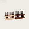 Household Wooden Pen Stand Vertical Pen Holder Durable Office Pen Holder  Living Room