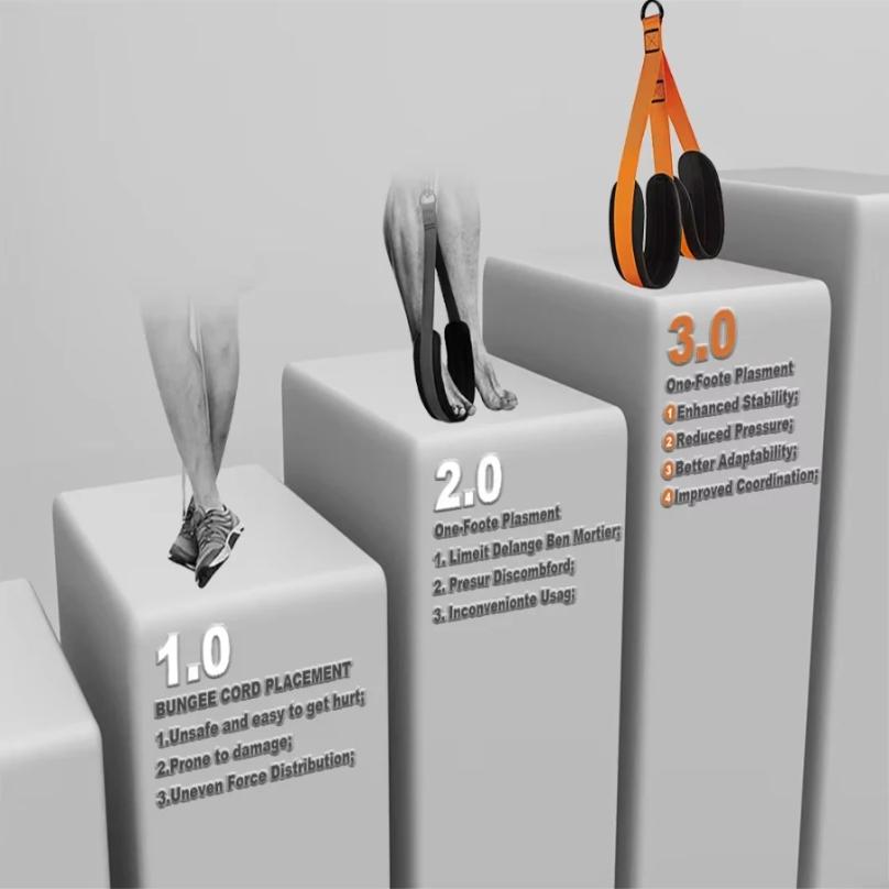 Fasce di Assistenza per Trazioni Heavy Duty per Allenamento della Forza Fasce con Supporto per Ginocchia per Assistenza Trazioni Banda Elastica Resistente Durevole
