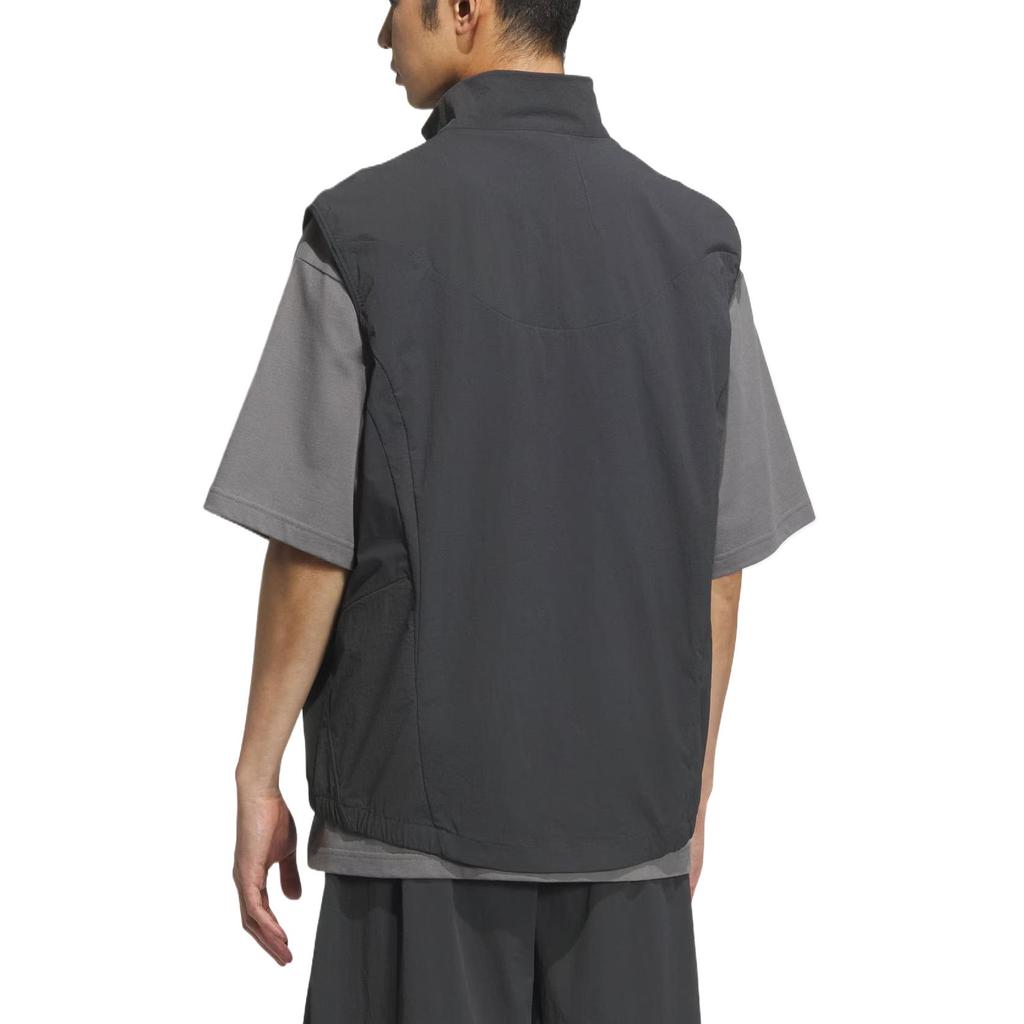 adidas Chaleco Fos Estilo Futuro Cómodo Moderno Simple Chalecos para Hombre Negro Carbón KB4623