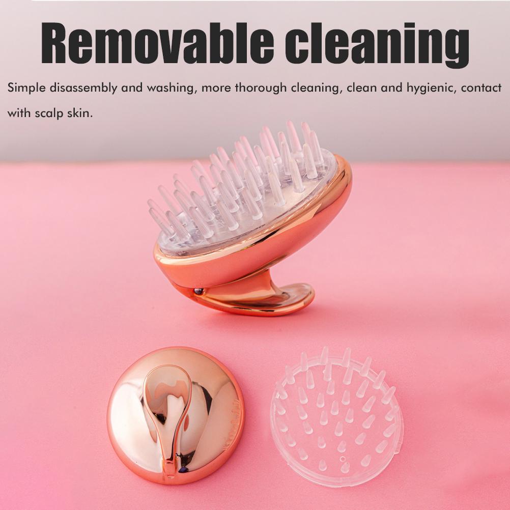 Scalp Massager Shampoo Brush Hair Cleaning Brush Head Scrubber for Adults Children and Pets