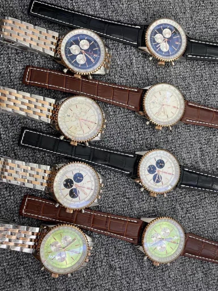 BNL Gear Letecké chronografy B01: Luxusní multifunkční pánské sportovní hodinky s quartzovým strojkem