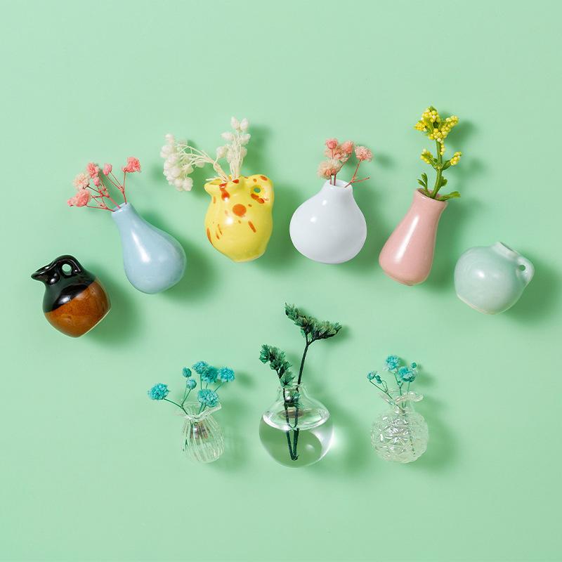 Chinese Style 3D Ceramic Fridge Magnet: Creative Decoration