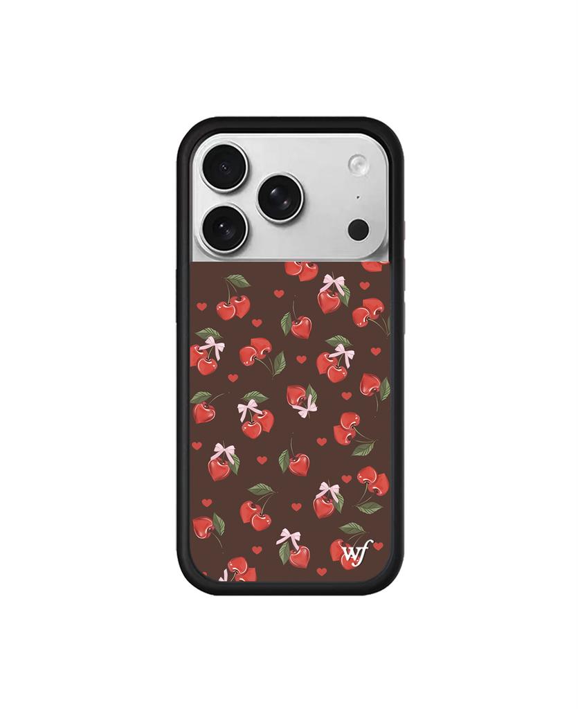 INS 3D WF Wildflower Star Cherry Flowers Phone Case for 17 Pro Max 16 12 13 14 15 Plus 17 Pro Fundas Cute Butterfly Cover Cases