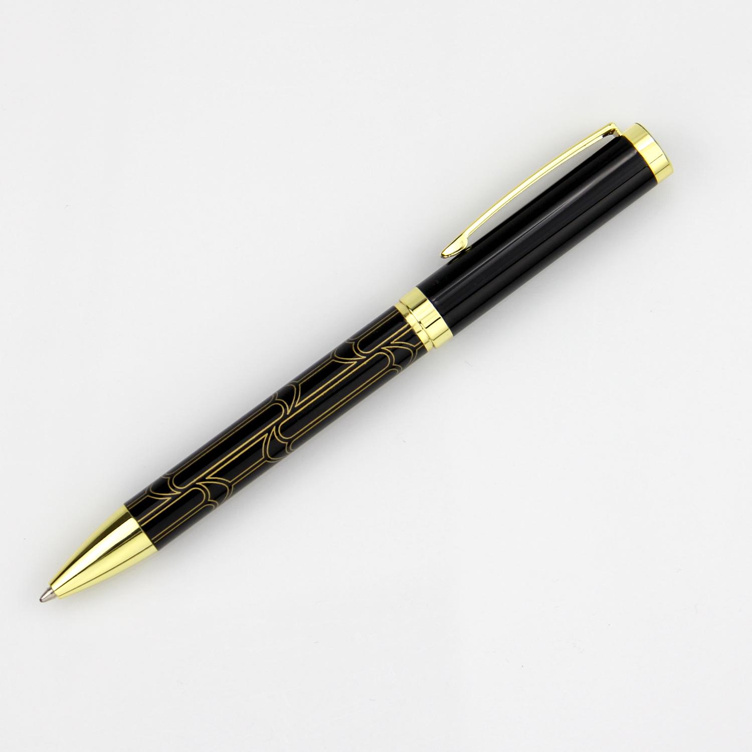 

Mandarin Oriental Metal Ballpoint Pen with Custom Logo – High-End Rotary Signature Pen for Business Gifts Bullet Shape 1.0 чёрный