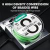 8 Brand Strands 150m Bearking Pe Braided Fishing Line 1093lb Multifilament Fishing Line Smooth For Carp Fishing