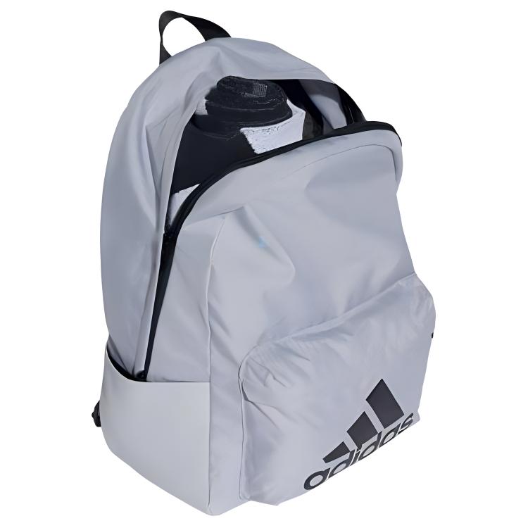 Adidas Polyester Backpack Regular Unisex Gray & Black Adidas IZ1884