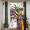 Feather Display King Cake Welcome Display Crawfish Backdrop Festive Decor King Cake Backdrop For Holiday Decor Carnival Festival
