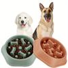 1pc Slow Feeder Dog Bowls - Anti-Slip, Interactive Maze Design for Small To Medium Pets, Bloat Stop & Choke Prevention