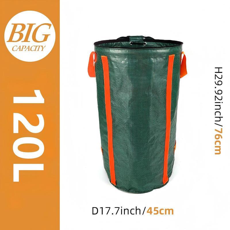 Reusable Large-Capacity Leaf Collection Bag with Slanted Opening