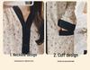 Long Sleeve Maternity Nightgown: Spring & Autumn Breastfeeding Pajamas with Cardigan for Pregnant Women