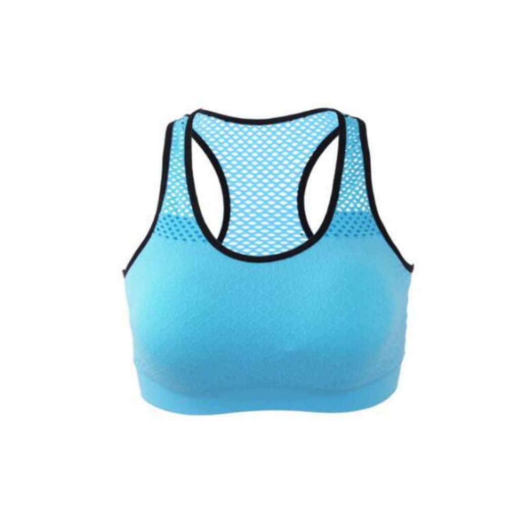 Sports Bra High Stretch Breathable Fitness Women Padded For Running Yoga Gym Women Sport Vest