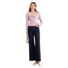 Xiangying Women's Retro Blue Straight-Leg Denim Jeans