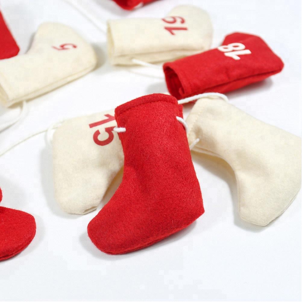 

24Pcs Christmas Gift Socks Premium Tear-Resistant Hanging Stockings for Kids Presents Candy Bag Christmas Tree Decoration other