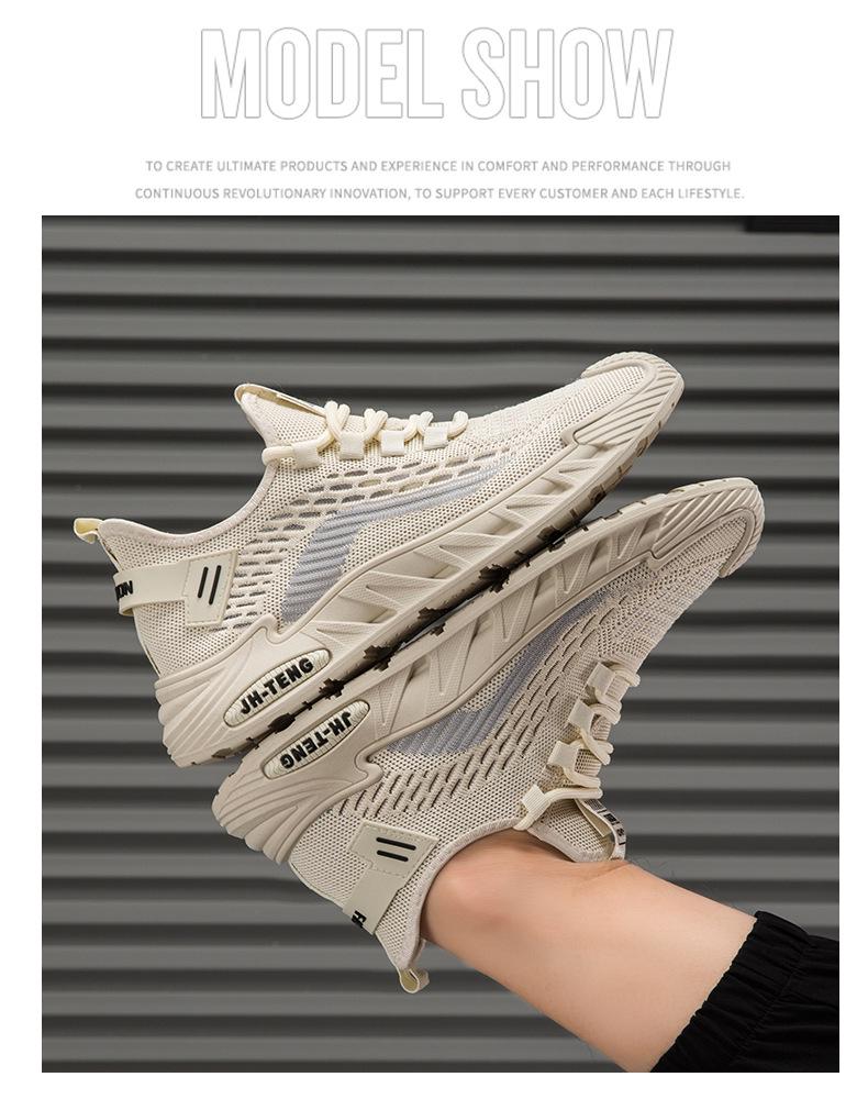 Men's Plus Size Minimalist Casual Sneakers – Trendy, Breathable, and Lightweight Running Shoes
