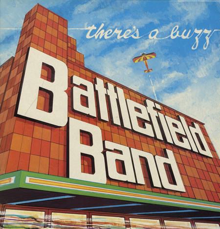 Виниловая пластинка BATTLEFIELD BAND Theres A Buzz TP010 Temple Records 1982 Великобритания Кантри/Фолк Б/у
