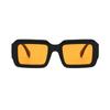 Vintage Men Rectangle Sunglasses Fashion Square Shades Eyewear Trendy Retro Women Brand Design Eyeglasses UV400