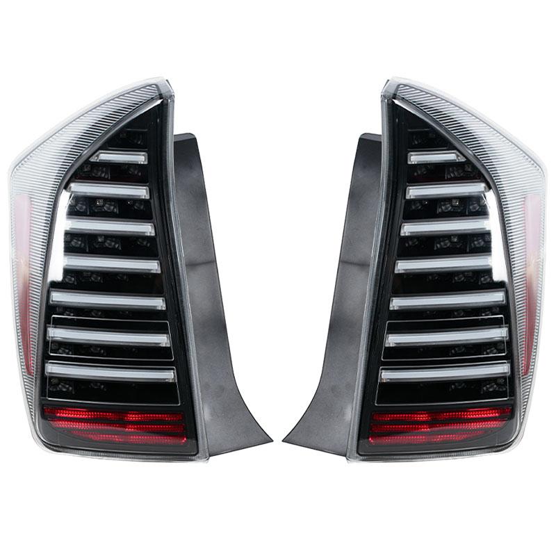 

Светодиодные дымчатые задние фонари для Toyota Prius 30 Series NHW30 2010 2011 2012-2015 Поворотные огни Стоп-сигналы Фонарь заднего хода