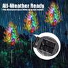2PACK Solar Christmas Pine Cypress Lawn Lights LED Festive Decorative Floor Lights Waterproof Solar Lights for Garden Decoration