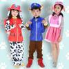 Paw Patrol Chase Marshall Skye Costume For Kids With Exquisite Stitching**
