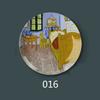 8 Inch Van Gogh Painting Porcelain Decorative Wall Hanging Plate Seat Disc Ceramic Disc Art Nouveau
