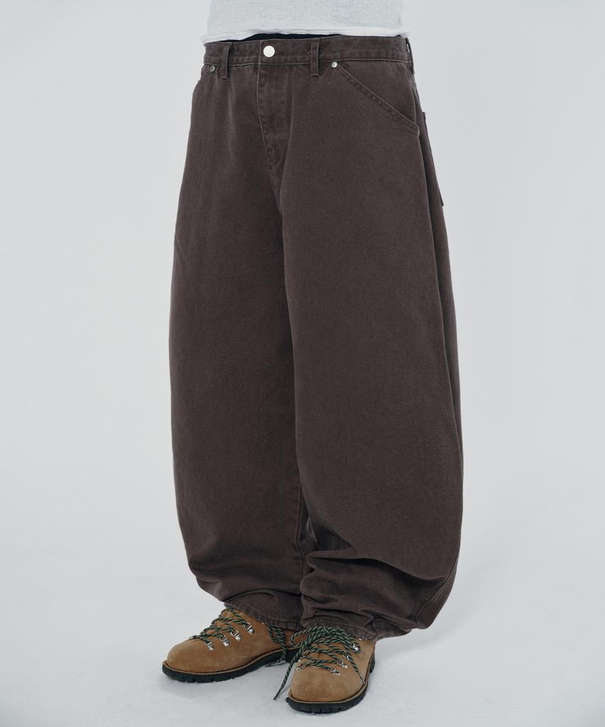 Seuweideu Contour Pocket Denim [Brown]