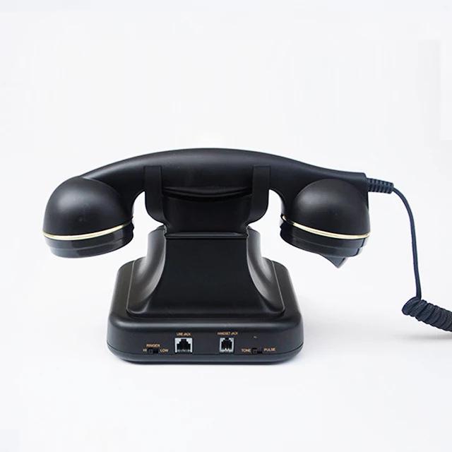 Vintage Rotary Landline Phone: Antique Retro Telephone for Home or Hotel