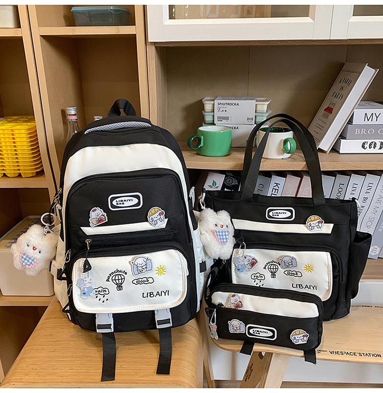 Pupils' Light Extracurricular Classes  Large Capacity Hand Carried Schoolbags  Tutoring Bags and Backpacks