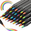 Seven-Color Gradient Rainbow Pencil: Multicolor Stroke Pen for Children's Art