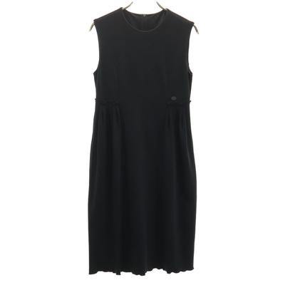 FOXEY NEW YORK Made In Japan No Sleeve One Piece 38 Black Women Used