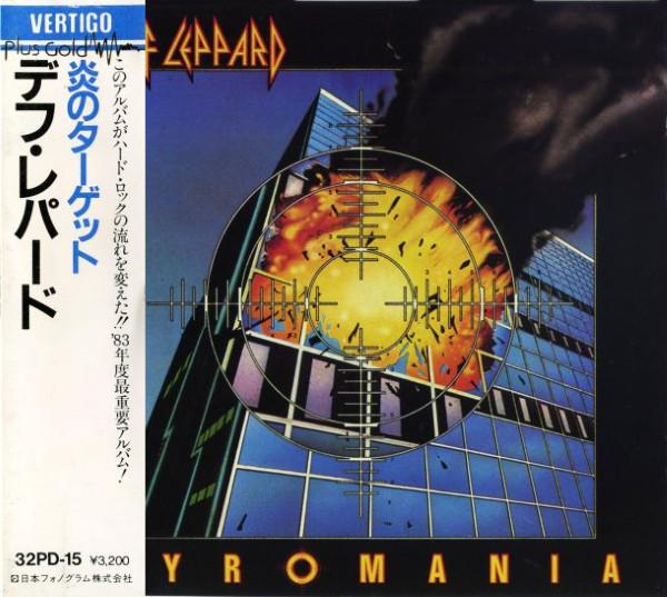 CD DEF LEPPARD Pyromania 8103082 Vertigo 1985 US Rock Б/у