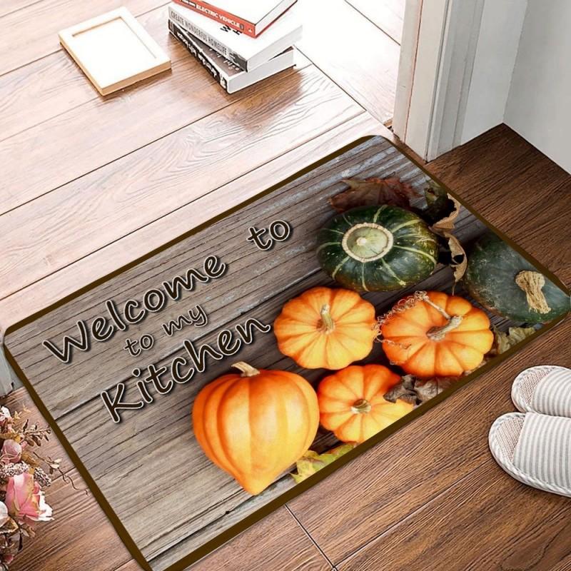 Rustic Welcome Mat for Front Door Outdoor Entrance Door Mat Ideal Rug for Home Indoor Farmhouse Funny Kitchen Carpet Home Decor